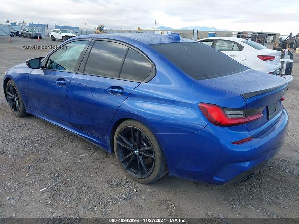2021 Bmw 330i   Синий vin: 3MW5R1J06M8B71229