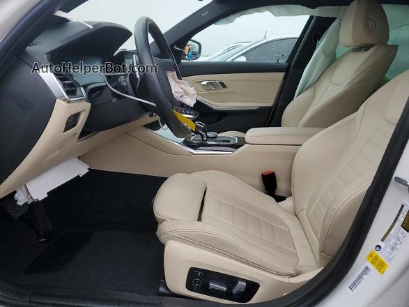 2021 Bmw 330i  Белый vin: 3MW5R1J0XM8B92293