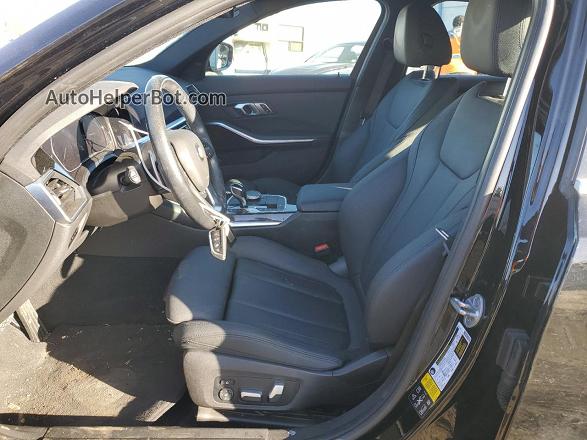 2021 Bmw 330xi  Black vin: 3MW5R7J02M8B50686