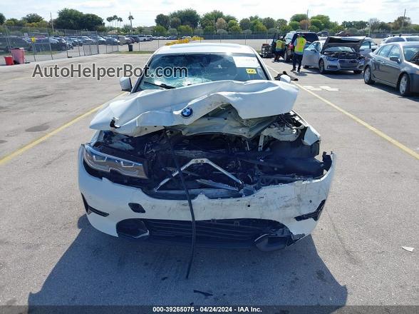 2021 Bmw 330i Xdrive White vin: 3MW5R7J02M8B89018