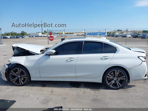 2021 Bmw 330i Xdrive White vin: 3MW5R7J02M8B89018