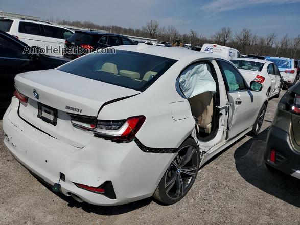 2021 Bmw 330xi  White vin: 3MW5R7J03M8B71563