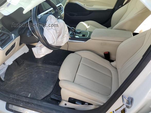 2021 Bmw 330xi  White vin: 3MW5R7J03M8B71563