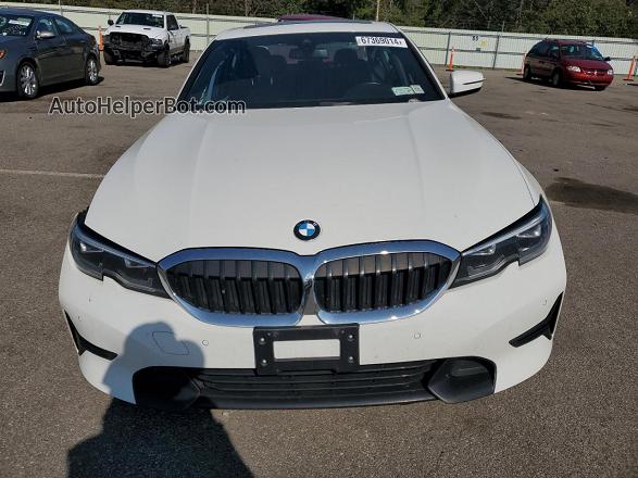 2021 Bmw 330xi  White vin: 3MW5R7J05M8B63111