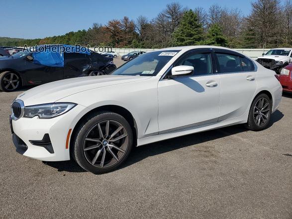 2021 Bmw 330xi  White vin: 3MW5R7J05M8B63111