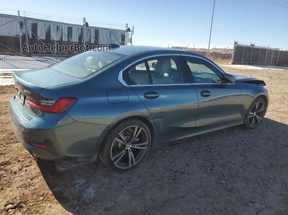 2021 Bmw 330xi  Blue vin: 3MW5R7J09M8B76590