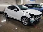 2018 Toyota Yaris Ia  White vin: 3MYDLBYV1JY302930