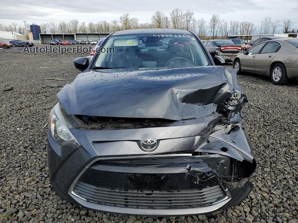 2018 Toyota Yaris Ia  Charcoal vin: 3MYDLBYV1JY327181