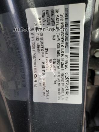 2018 Toyota Yaris Ia  Charcoal vin: 3MYDLBYV1JY327181