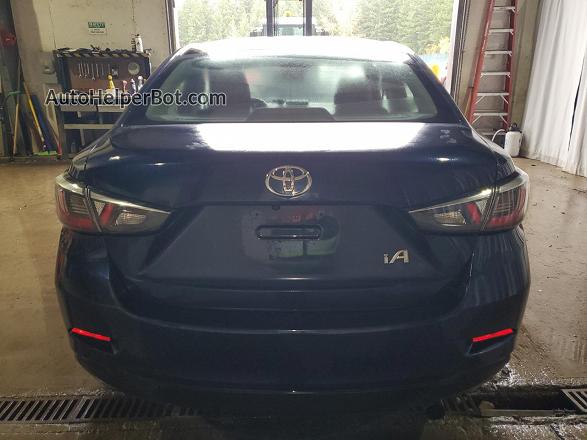 2018 Toyota Yaris Ia Blue vin: 3MYDLBYV2JY315427