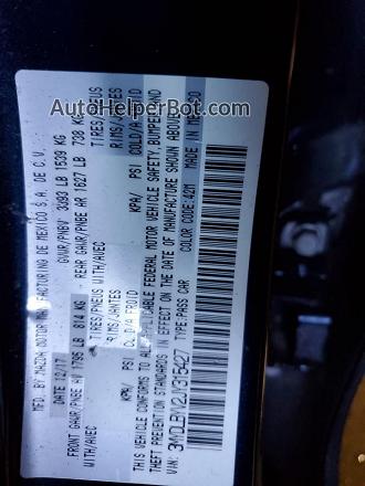 2018 Toyota Yaris Ia Blue vin: 3MYDLBYV2JY315427