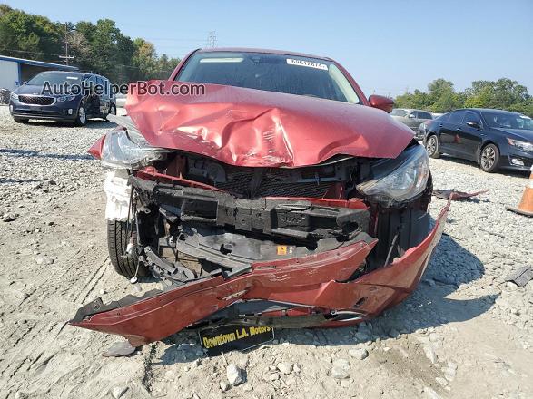 2018 Toyota Yaris Ia  Red vin: 3MYDLBYV5JY311730
