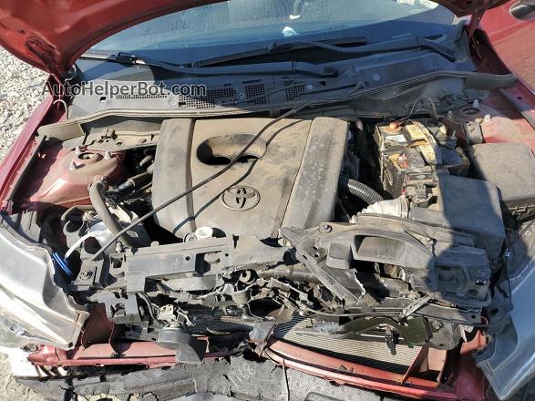 2018 Toyota Yaris Ia  Red vin: 3MYDLBYV5JY311730