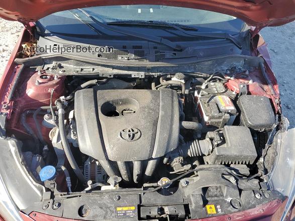 2018 Toyota Yaris Ia  Red vin: 3MYDLBYV7JY314788