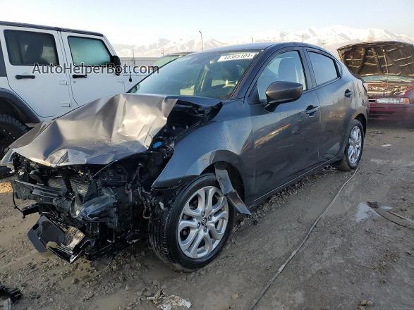 2018 Toyota Yaris Ia  Charcoal vin: 3MYDLBYV7JY316105