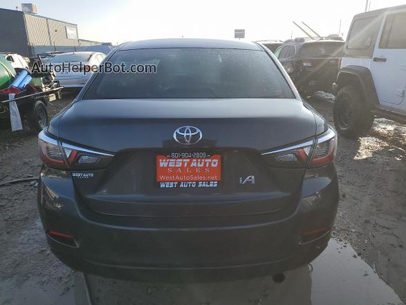 2018 Toyota Yaris Ia  Charcoal vin: 3MYDLBYV7JY316105