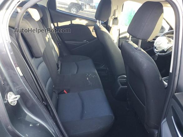 2018 Toyota Yaris Ia  Charcoal vin: 3MYDLBYV7JY316105