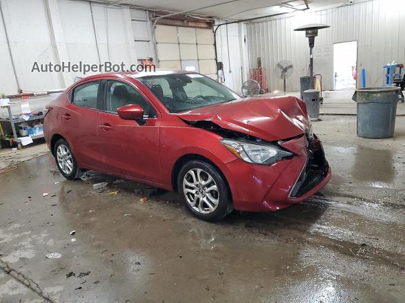 2018 Toyota Yaris Ia  Темно-бордовый vin: 3MYDLBYV9JY304764