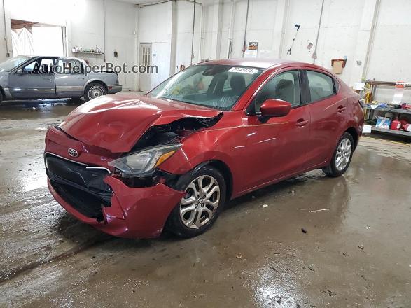 2018 Toyota Yaris Ia  Темно-бордовый vin: 3MYDLBYV9JY304764