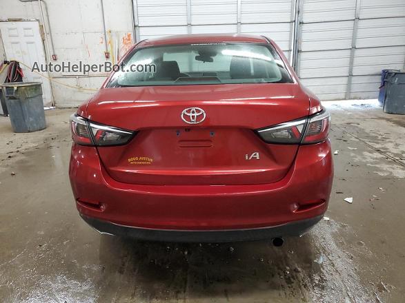 2018 Toyota Yaris Ia  Темно-бордовый vin: 3MYDLBYV9JY304764
