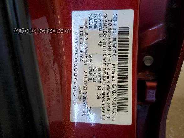2018 Toyota Yaris Ia  Темно-бордовый vin: 3MYDLBYV9JY304764