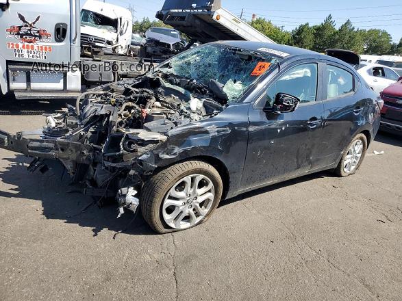 2018 Toyota Yaris Ia  Black vin: 3MYDLBYVXJY307902