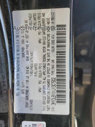 2018 Toyota Yaris Ia  Black vin: 3MYDLBYVXJY307902