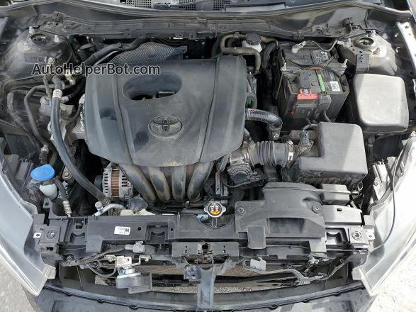 2018 Toyota Yaris Ia  Charcoal vin: 3MYDLBYVXJY310041