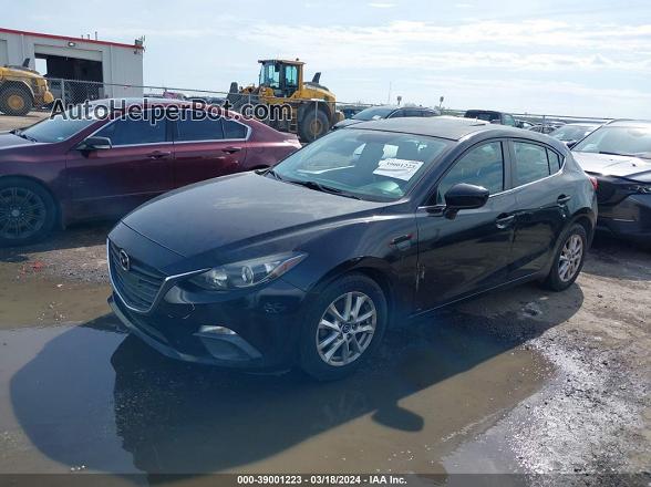 2014 Mazda Mazda3 I Grand Touring Black vin: 3MZBM1M73EM123271