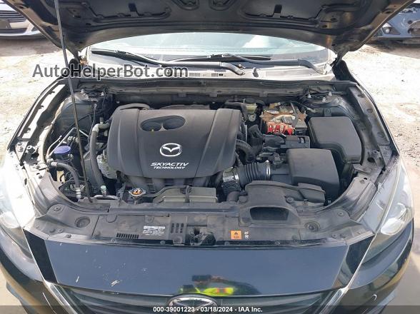 2014 Mazda Mazda3 I Grand Touring Black vin: 3MZBM1M73EM123271