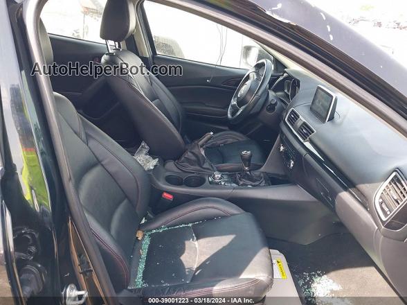 2014 Mazda Mazda3 I Grand Touring Black vin: 3MZBM1M73EM123271