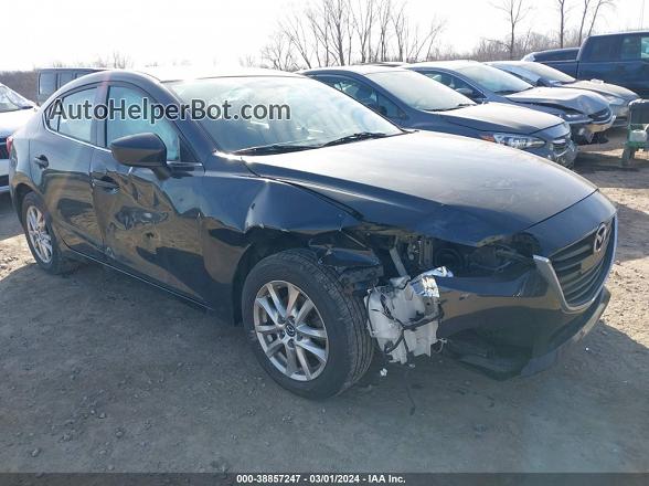 2014 Mazda Mazda3 I Touring Black vin: 3MZBM1V78EM107565
