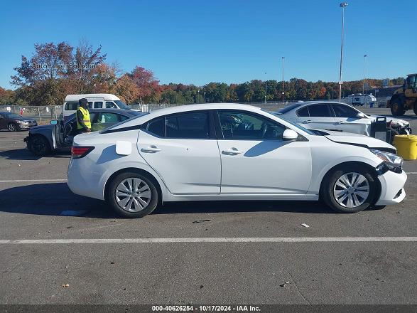2023 Nissan Sentra S Xtronic Cvt White vin: 3N1AB8BV6PY266731