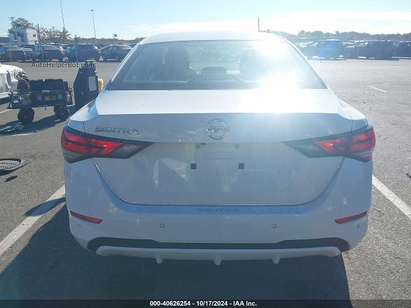 2023 Nissan Sentra S Xtronic Cvt White vin: 3N1AB8BV6PY266731