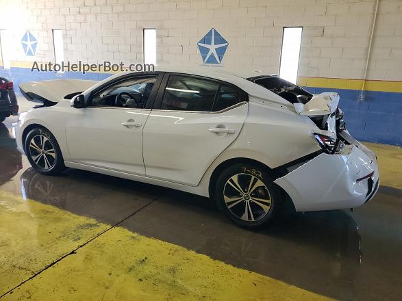 2023 Nissan Sentra Sv White vin: 3N1AB8CV4PY264877