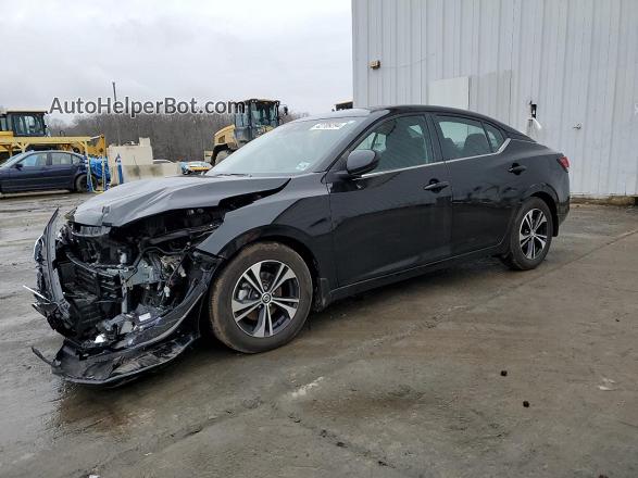2023 Nissan Sentra Sv Black vin: 3N1AB8CV6PY313948