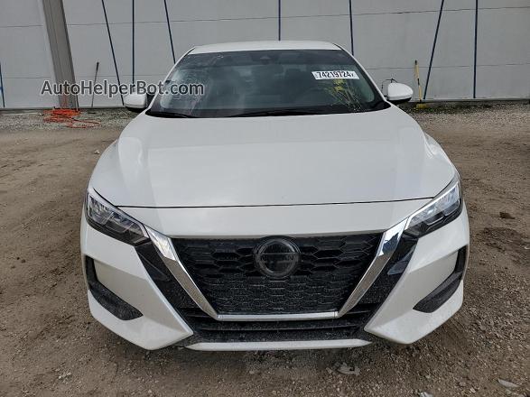 2023 Nissan Sentra Sv White vin: 3N1AB8CV7PY255879