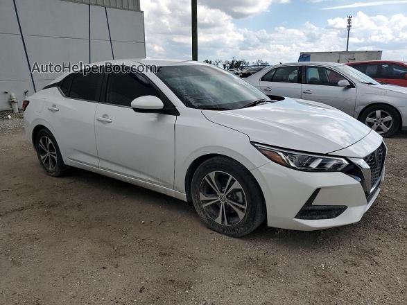 2023 Nissan Sentra Sv White vin: 3N1AB8CV7PY255879