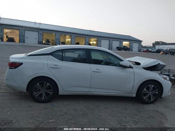 2023 Nissan Sentra Sv Xtronic Cvt Белый vin: 3N1AB8CV8PY275333