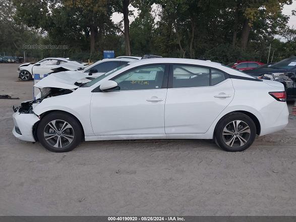 2023 Nissan Sentra Sv Xtronic Cvt Белый vin: 3N1AB8CV8PY275333