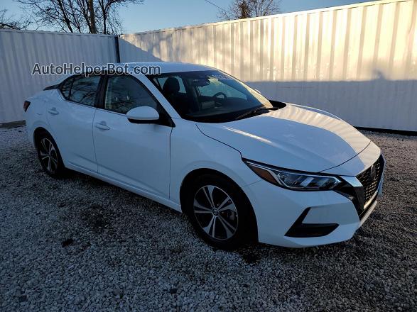 2023 Nissan Sentra Sv White vin: 3N1AB8CV9PY282713