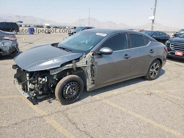 2023 Nissan Sentra Sv Серый vin: 3N1AB8CV9PY283036