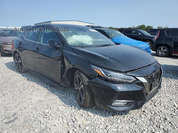 2023 Nissan Sentra Sr Black vin: 3N1AB8DV0PY324751
