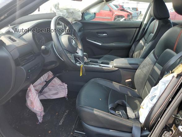 2023 Nissan Sentra Sr Black vin: 3N1AB8DV0PY324751