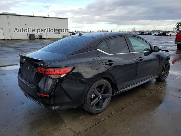 2023 Nissan Sentra Sr Черный vin: 3N1AB8DV4PY292077