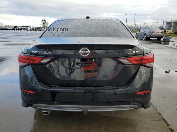 2023 Nissan Sentra Sr Черный vin: 3N1AB8DV4PY292077