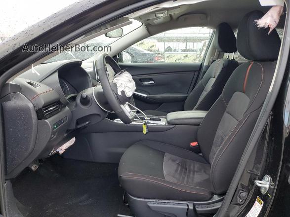 2023 Nissan Sentra Sr Черный vin: 3N1AB8DV4PY292077