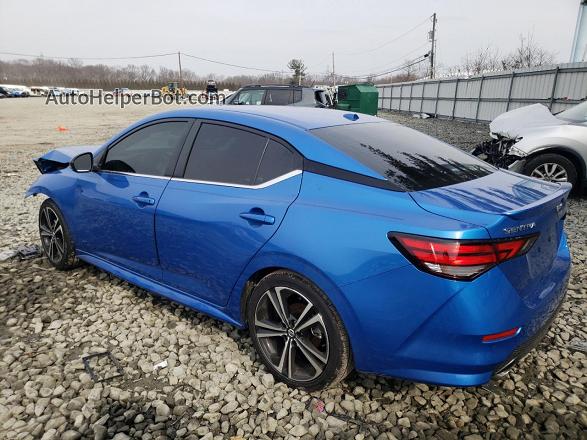2023 Nissan Sentra Sr Blue vin: 3N1AB8DV5PY245768