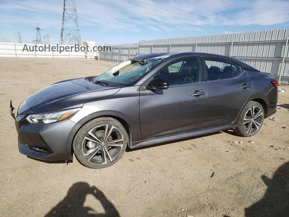 2023 Nissan Sentra Sr Gray vin: 3N1AB8DV7PY235873