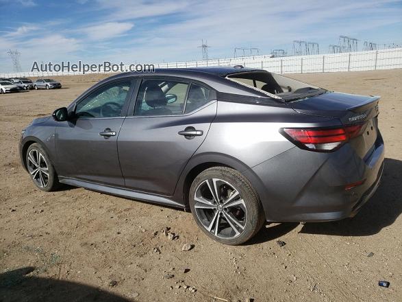 2023 Nissan Sentra Sr Gray vin: 3N1AB8DV7PY235873